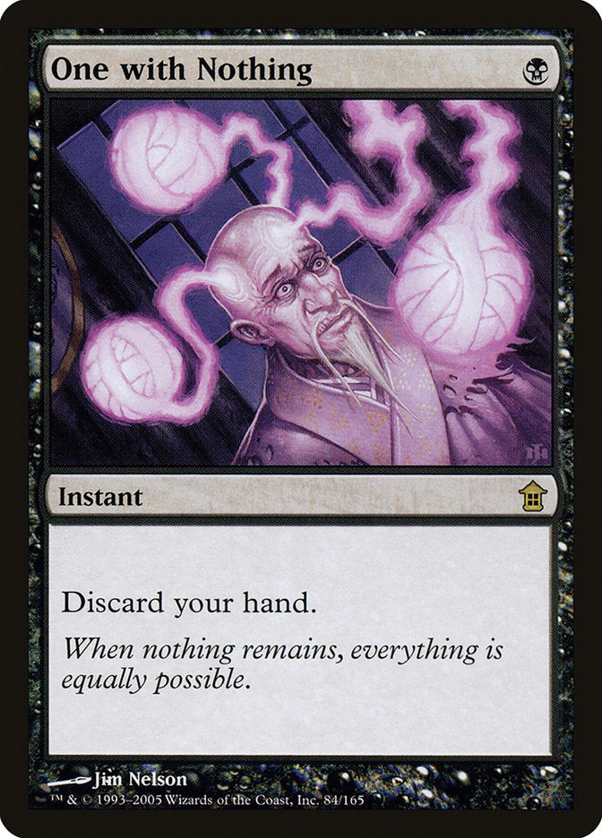 One with Nothing [Saviors of Kamigawa] - The Mythic Store | 24h Order Processing