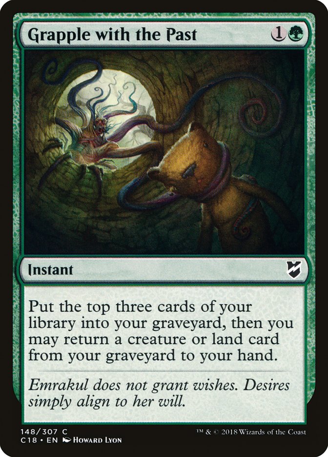 Grapple with the Past [Commander 2018] - The Mythic Store | 24h Order Processing
