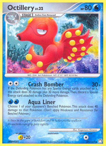 Octillery (57/123) [Diamond & Pearl: Mysterious Treasures] - The Mythic Store | 24h Order Processing