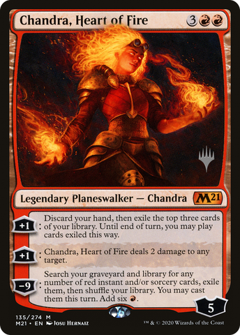 Chandra, Heart of Fire (Promo Pack) [Core Set 2021 Promos] - The Mythic Store | 24h Order Processing
