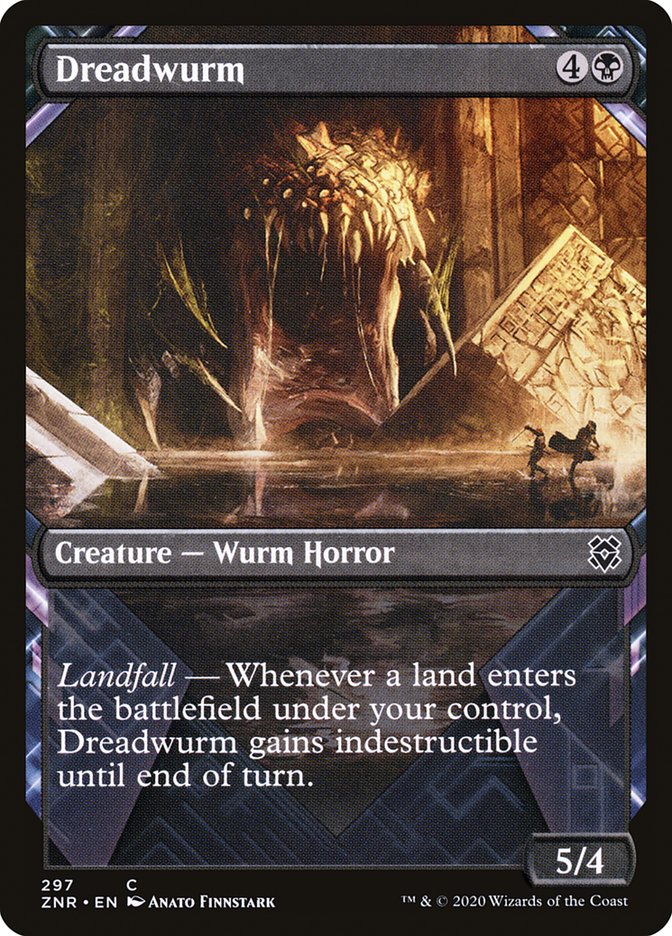 Dreadwurm (Showcase) [Zendikar Rising] - The Mythic Store | 24h Order Processing