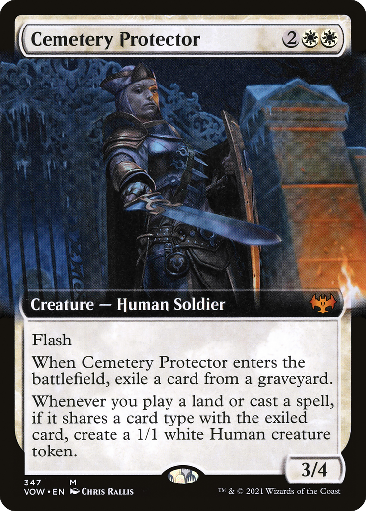 Cemetery Protector (Extended Art) [Innistrad: Crimson Vow] - The Mythic Store | 24h Order Processing