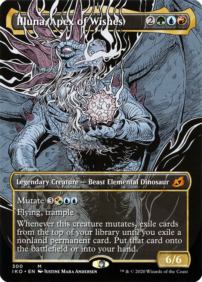 Illuna, Apex of Wishes (Showcase) [Ikoria: Lair of Behemoths] - The Mythic Store | 24h Order Processing