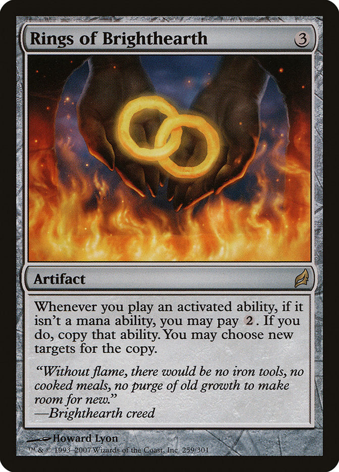 Rings of Brighthearth [Lorwyn] - The Mythic Store | 24h Order Processing