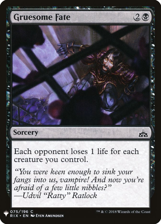 Gruesome Fate [Mystery Booster] - The Mythic Store | 24h Order Processing