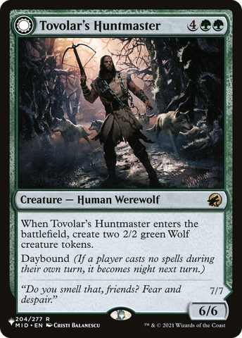 Tovolar's Huntmaster // Tovolar's Packleader [Secret Lair: From Cute to Brute] - The Mythic Store | 24h Order Processing