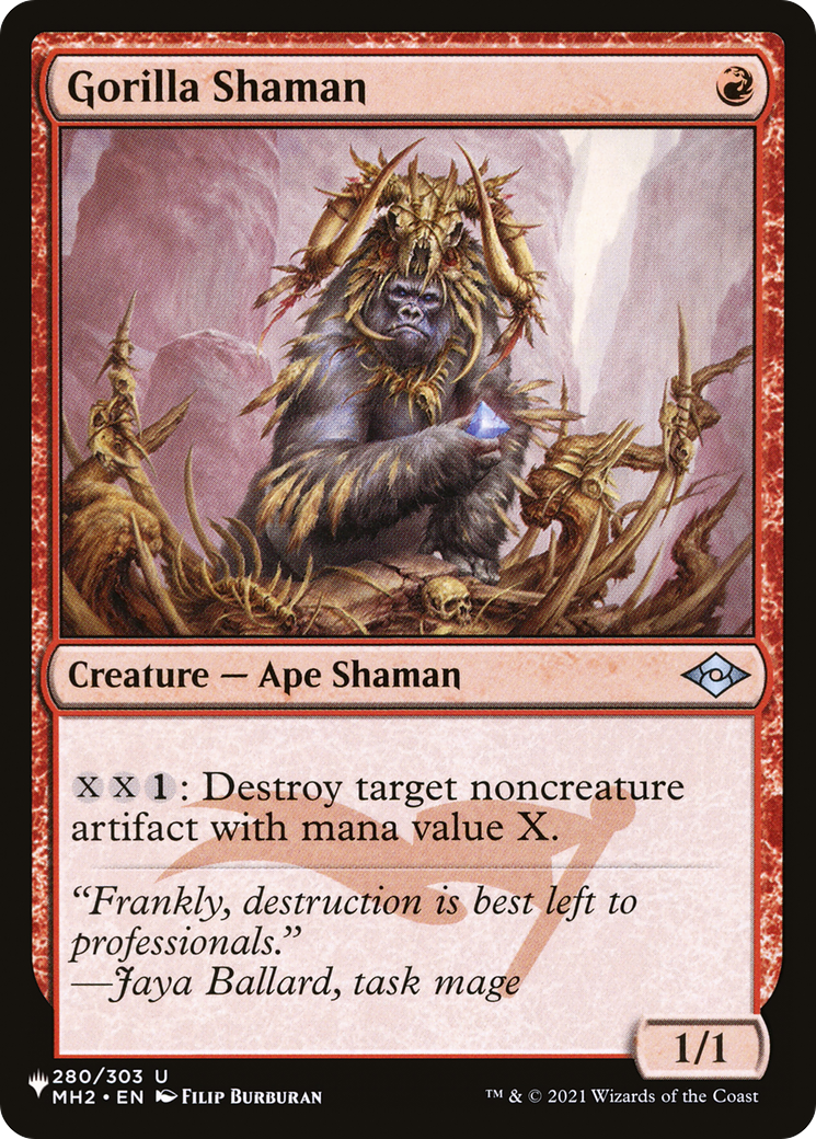 Gorilla Shaman [The List] - The Mythic Store | 24h Order Processing