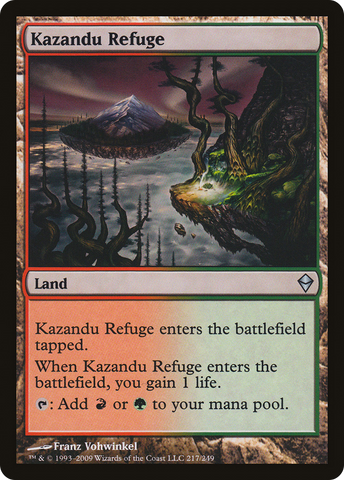 Kazandu Refuge [Zendikar] - The Mythic Store | 24h Order Processing
