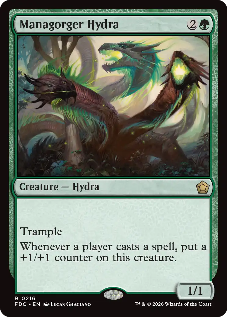 Managorger Hydra [Foundations Commander] - The Mythic Store | 24h Order Processing