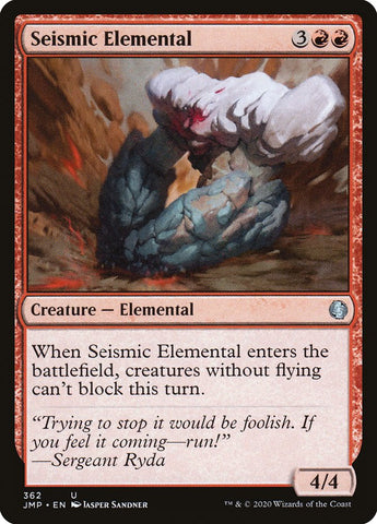 Seismic Elemental [Jumpstart] - The Mythic Store | 24h Order Processing