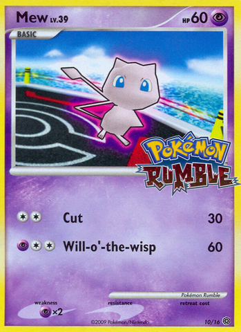 Mew (10/16) [Pokémon Rumble] - The Mythic Store | 24h Order Processing
