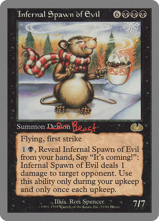 Infernal Spawn of Evil [Unglued] - The Mythic Store | 24h Order Processing