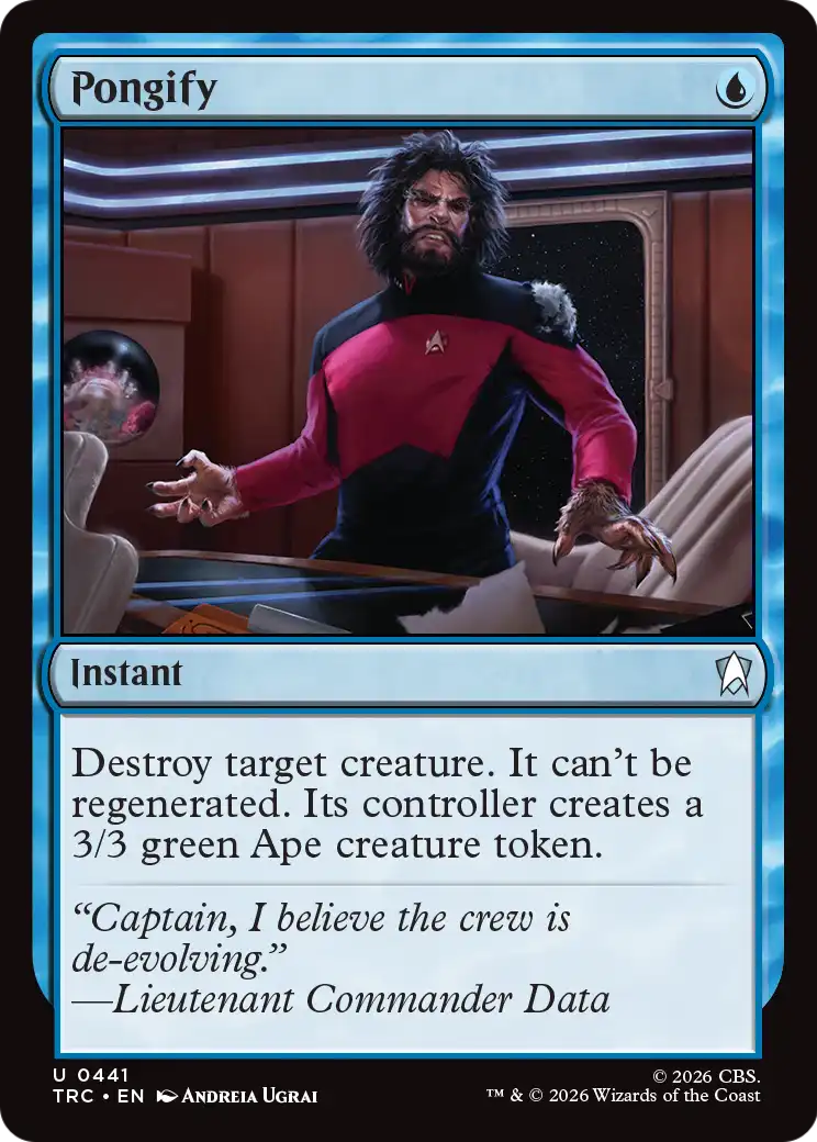 Pongify [Star Trek Commander] - The Mythic Store | 24h Order Processing