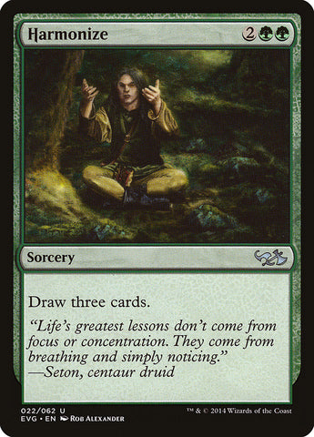 Harmonize (Elves vs. Goblins) [Duel Decks Anthology] - The Mythic Store | 24h Order Processing