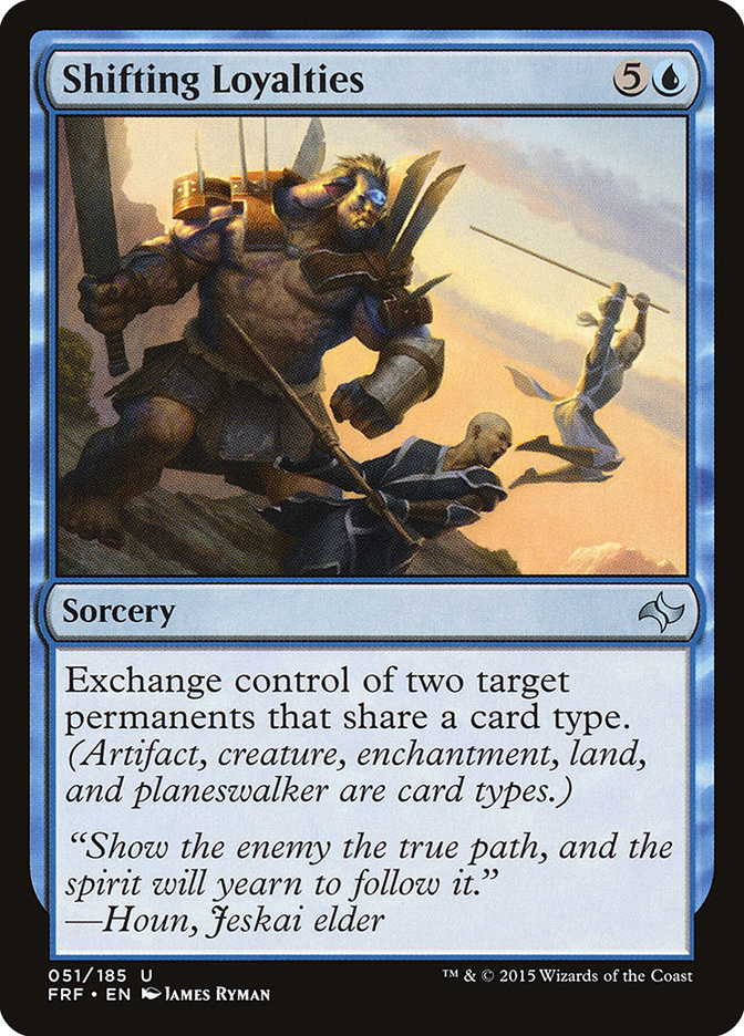Shifting Loyalties [Fate Reforged] - The Mythic Store | 24h Order Processing