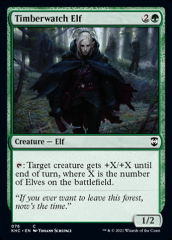 Timberwatch Elf [Kaldheim Commander] - The Mythic Store | 24h Order Processing