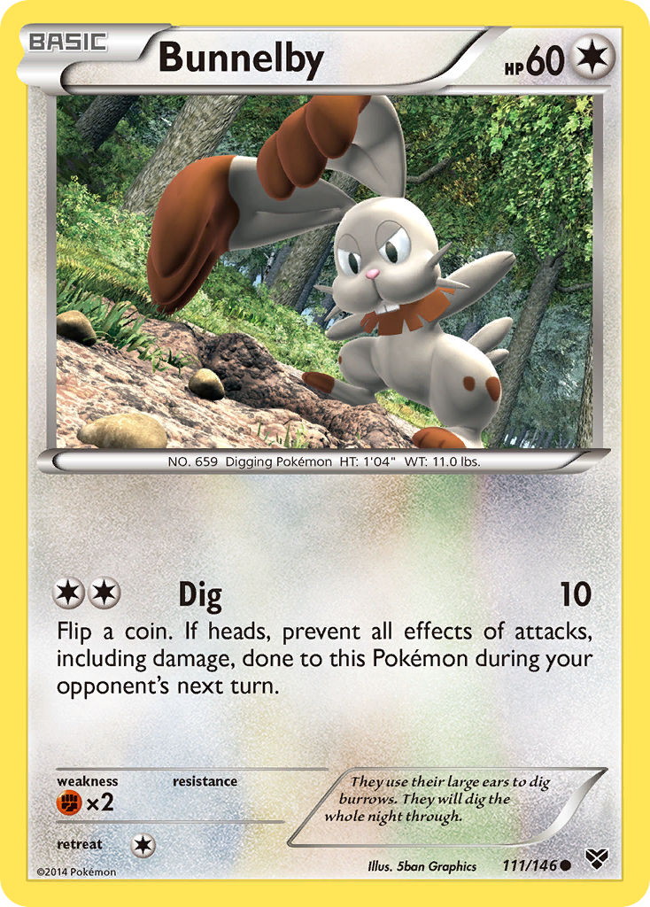 Bunnelby (111/146) [XY: Base Set] - The Mythic Store | 24h Order Processing