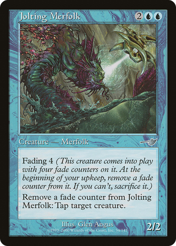 Jolting Merfolk [Nemesis] - The Mythic Store | 24h Order Processing