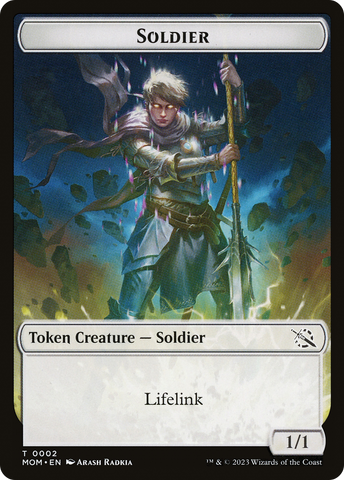 Soldier // Thopter Double-Sided Token [March of the Machine Tokens] - The Mythic Store | 24h Order Processing