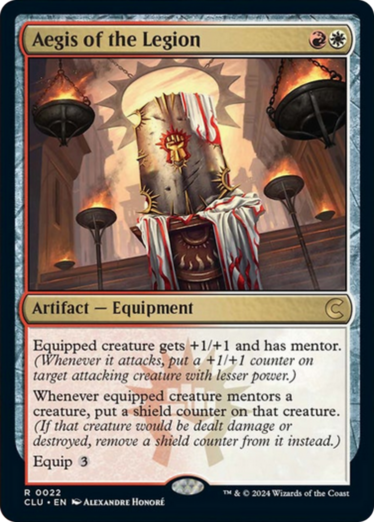 Aegis of the Legion [Ravnica: Clue Edition] - The Mythic Store | 24h Order Processing