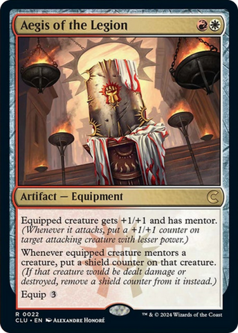 Aegis of the Legion [Ravnica: Clue Edition] - The Mythic Store | 24h Order Processing