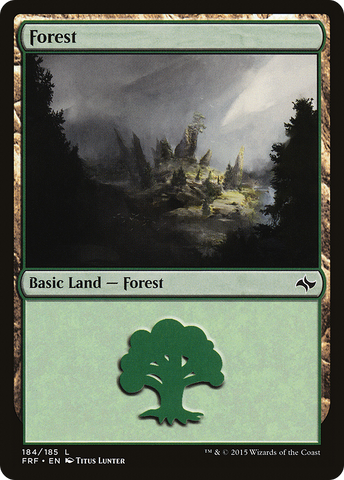 Forest (184) [Fate Reforged] - The Mythic Store | 24h Order Processing