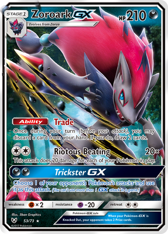 Zoroark GX (53/73) [Sun & Moon: Shining Legends] - The Mythic Store | 24h Order Processing