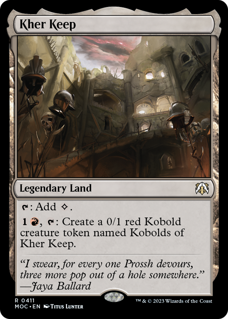 Kher Keep [March of the Machine Commander] - The Mythic Store | 24h Order Processing