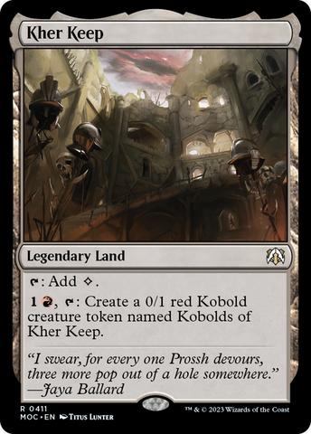 Kher Keep [March of the Machine Commander] - The Mythic Store | 24h Order Processing