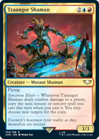 Tzaangor Shaman (Surge Foil) [Warhammer 40,000] - The Mythic Store | 24h Order Processing