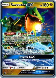 Rayquaza GX (109/168) (Dragones y Sombras - Pedro Eugenio Torres) [World Championships 2018] - The Mythic Store | 24h Order Processing