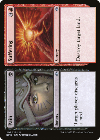 Pain // Suffering [Dominaria Remastered] - The Mythic Store | 24h Order Processing