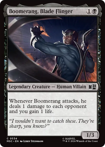 Boomerang, Blade Flinger [Marvel Super Heroes Commander] - The Mythic Store | 24h Order Processing