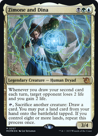 Zimone and Dina [March of the Machine Prerelease Promos] - The Mythic Store | 24h Order Processing