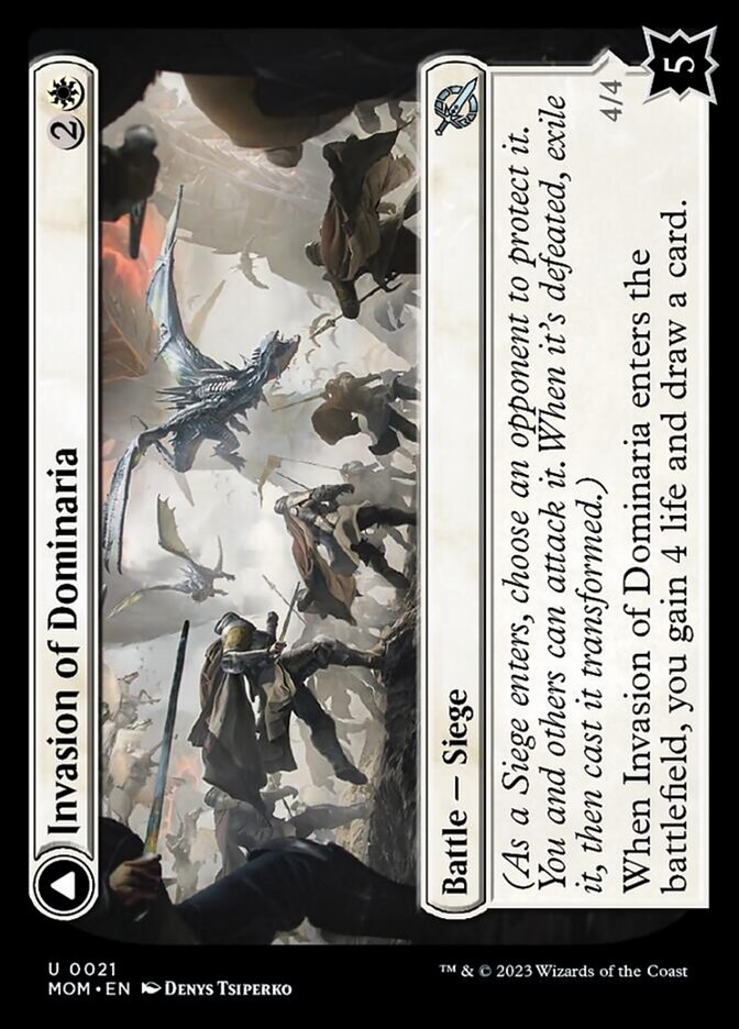 Invasion of Dominaria // Serra Faithkeeper [March of the Machine] - The Mythic Store | 24h Order Processing