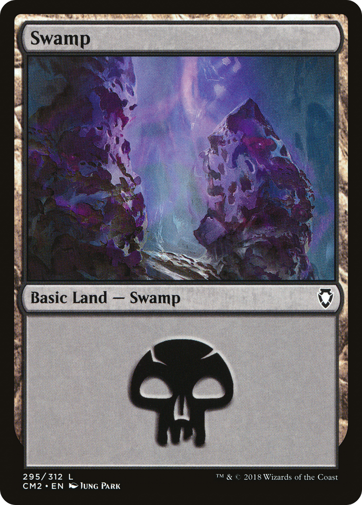 Swamp (295) [Commander Anthology Volume II] - The Mythic Store | 24h Order Processing