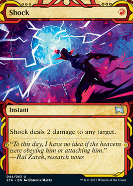Shock (Foil Etched) [Strixhaven: Mystical Archive] - The Mythic Store | 24h Order Processing