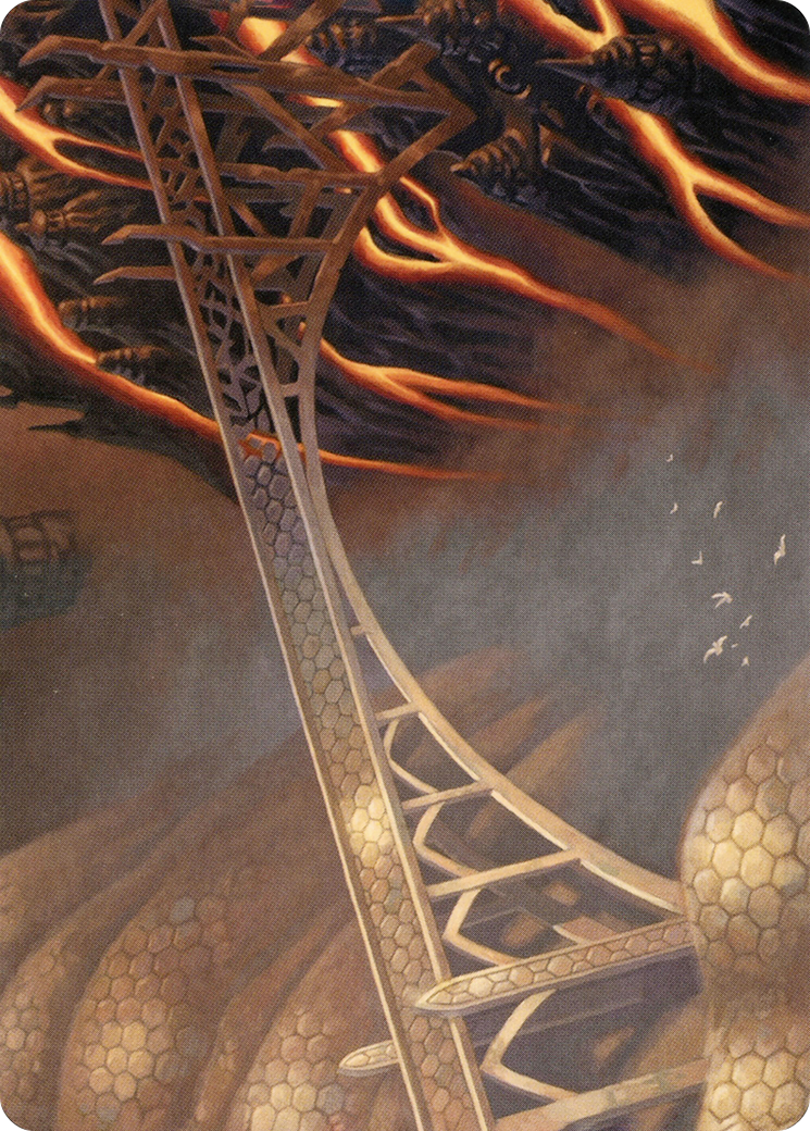 Rustvale Bridge Art Card [Modern Horizons 2 Art Series] - The Mythic Store | 24h Order Processing