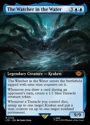 The Watcher in the Water (Extended Art) (Surge Foil) [The Lord of the Rings: Tales of Middle-Earth] - The Mythic Store | 24h Order Processing