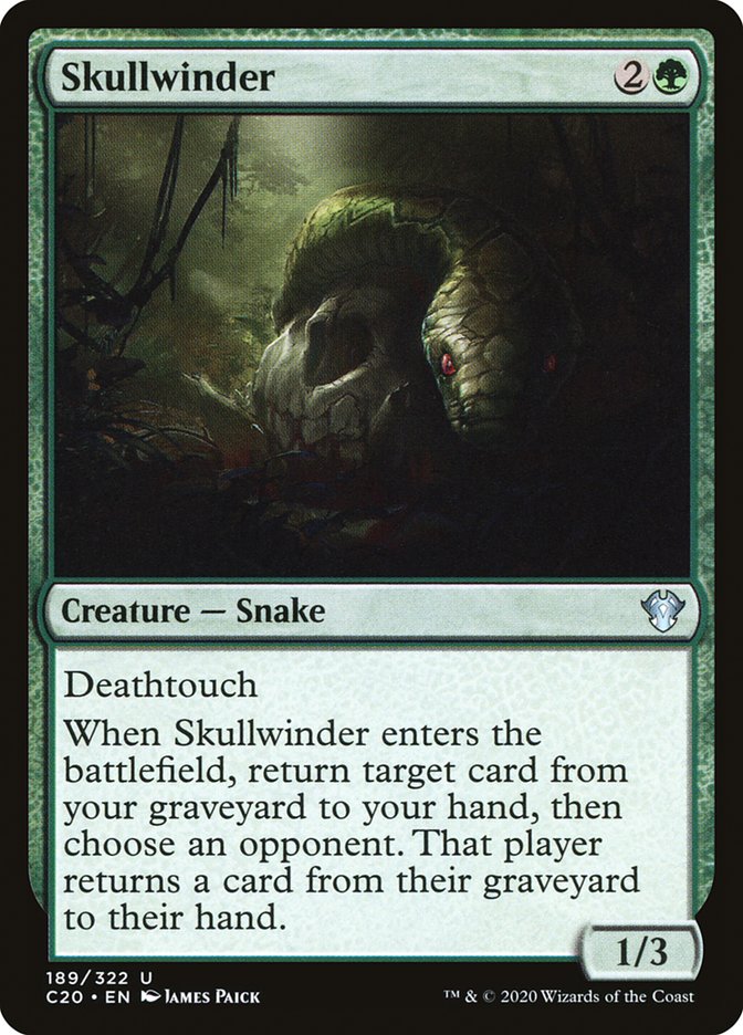 Skullwinder [Commander 2020] - The Mythic Store | 24h Order Processing
