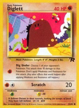 Diglett (52/82) [Team Rocket Unlimited] - The Mythic Store | 24h Order Processing