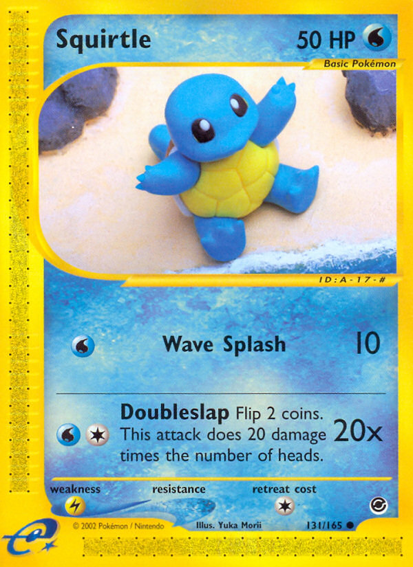 Squirtle (131/165) [Expedition: Base Set] - The Mythic Store | 24h Order Processing