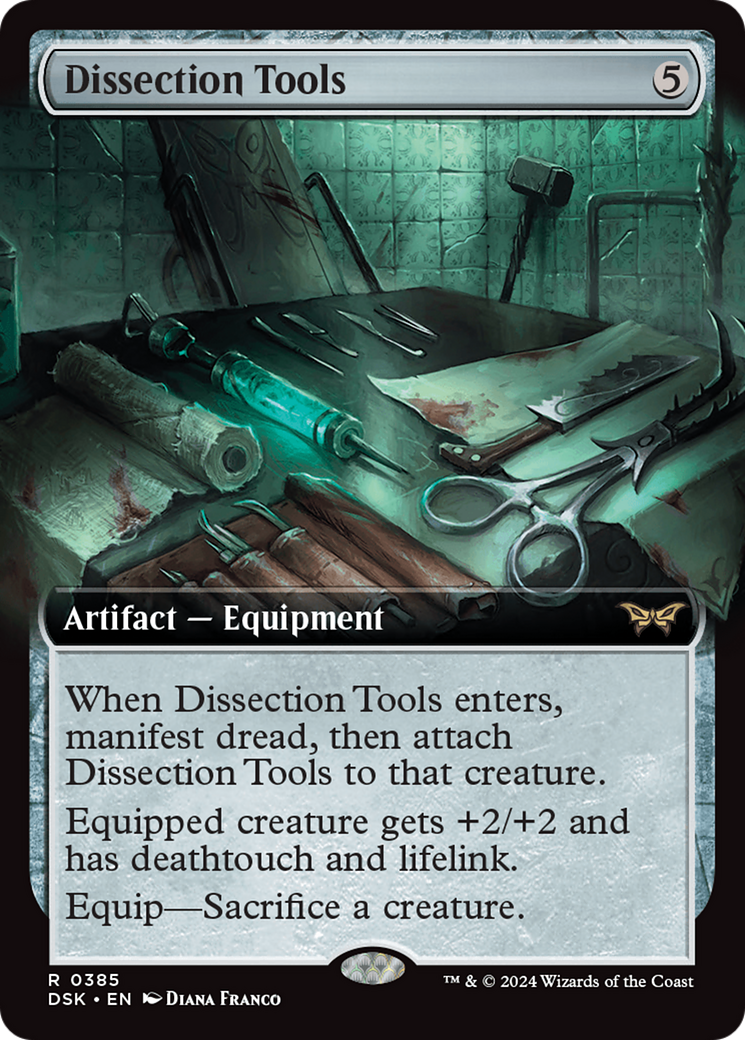 Dissection Tools (Extended Art) [Duskmourn: House of Horror] - The Mythic Store | 24h Order Processing