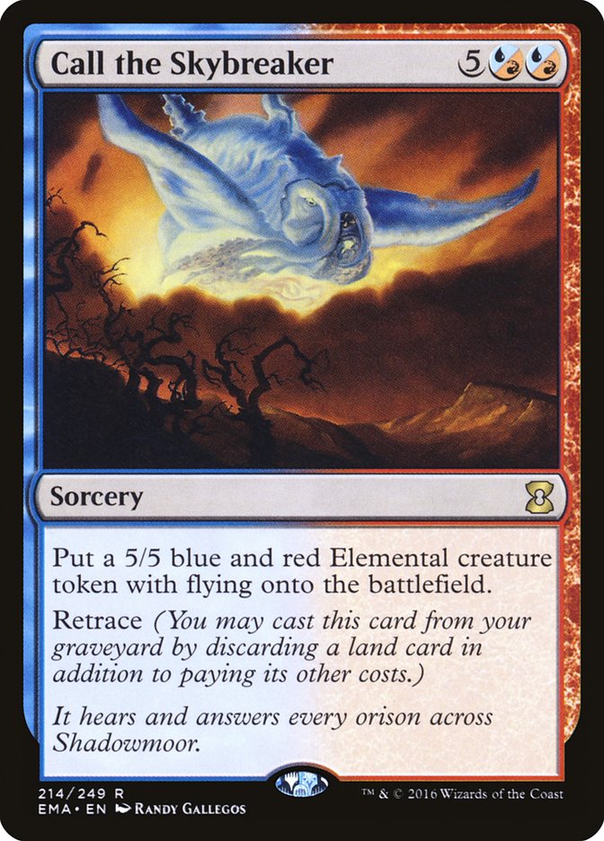 Call the Skybreaker [Eternal Masters] - The Mythic Store | 24h Order Processing
