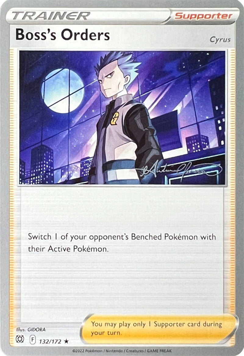 Boss's Orders (132/172) (Cyrus) (The Shape of Mew - Andre Chiasson) [World Championships 2022] - The Mythic Store | 24h Order Processing