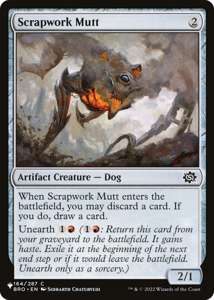 Scrapwork Mutt [The List] - The Mythic Store | 24h Order Processing