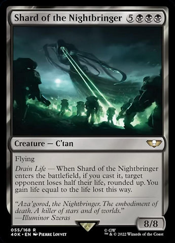 Shard of the Nightbringer (Surge Foil) [Warhammer 40,000] - The Mythic Store | 24h Order Processing