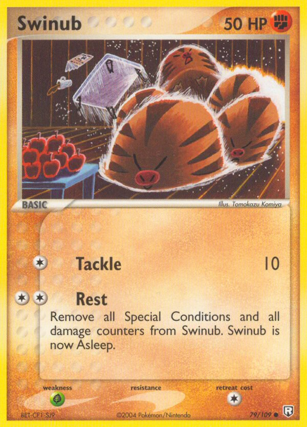 Swinub (79/109) [EX: Team Rocket Returns] - The Mythic Store | 24h Order Processing