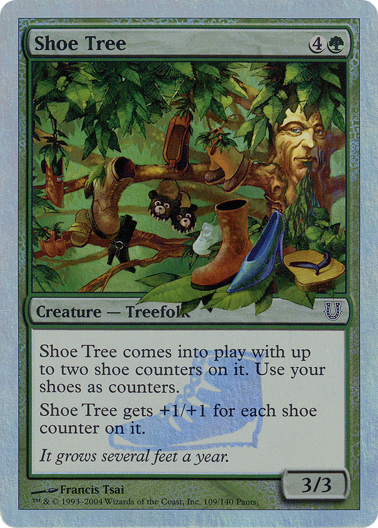 Shoe Tree (Alternate Foil) [Unhinged] - The Mythic Store | 24h Order Processing