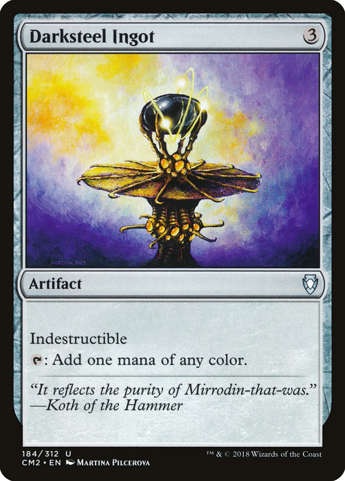 Darksteel Ingot [Commander Anthology Volume II] - The Mythic Store | 24h Order Processing